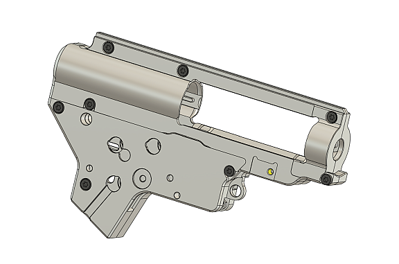CNC Split Gearbox V2 (8mm) - QSC 2025