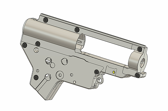CNC Split Gearbox SR25 (8mm) - QSC