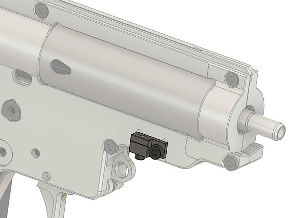 CNC Lateral adjustment of gearbox alignment