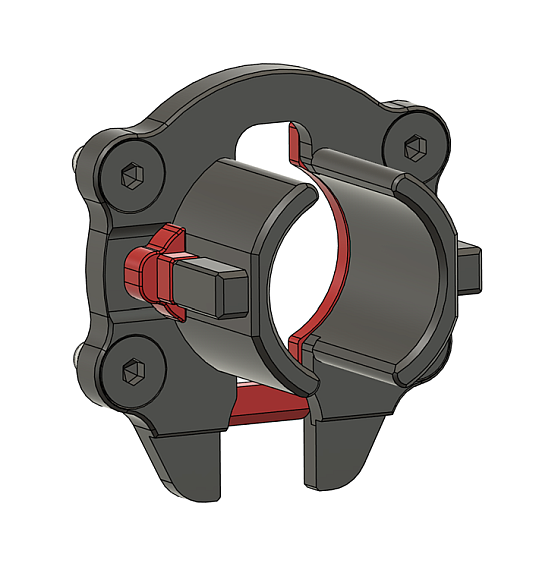 CNC Steel Buffer tube mount QSC