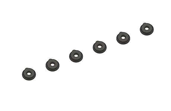 CNC ANTIROT bushings 4mm
