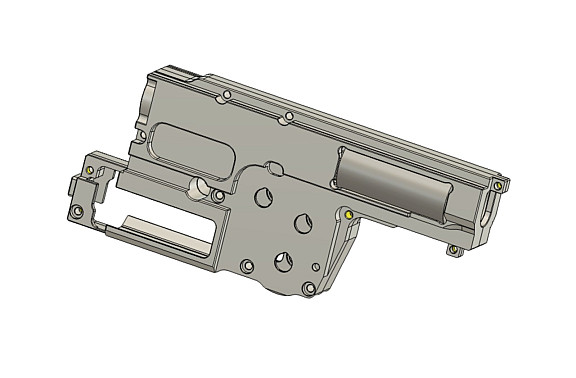 CNC Gearbox P90 DSG, TSG (8mm) - QSC