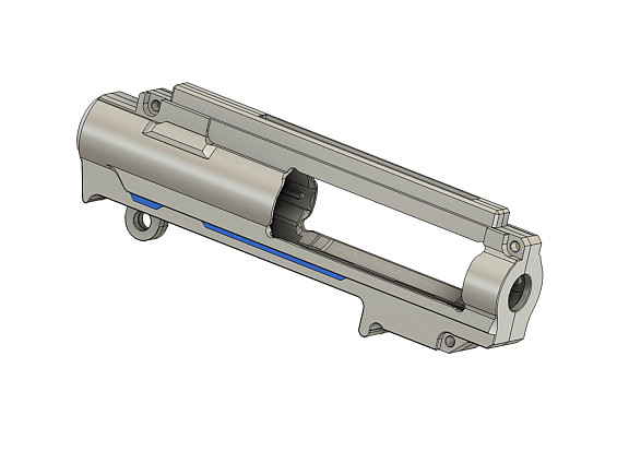 CNC Upper Gearbox ICS AR15 EBB