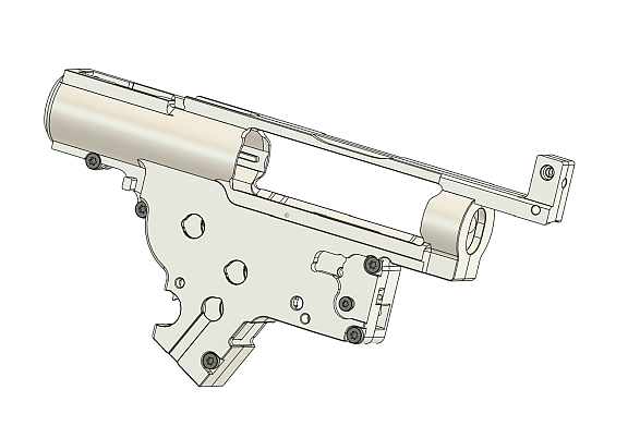 CNC Gearbox for Marui NGRS SCAR