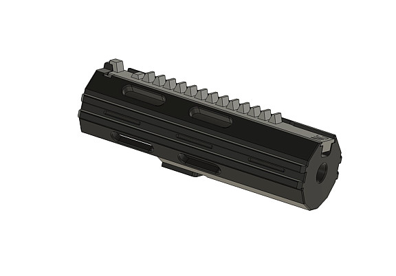 CNC piston NGRS SCAR made of Nylon GF30%