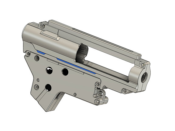 CNC split gearbox ICS AR15 EBB