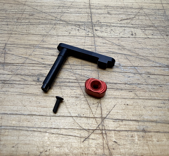 CNC Magazine Catch AR15 - C