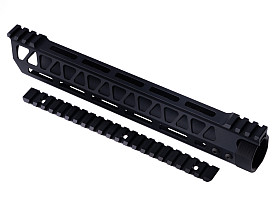 CNC handguard AR15 M-LOK - A 2in1