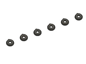 CNC ANTIROT bushings 3mm