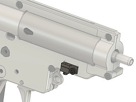 CNC Lateral adjustment of gearbox alignment