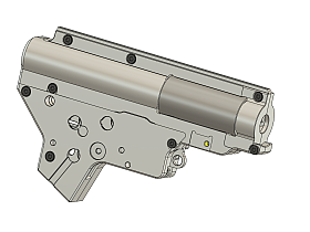 CNC split gearbox V2 DSG, TSG (8mm) - QSC
