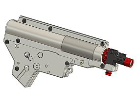 CNC Split Gearbox DSG, TSG with int. Hop Up Chamber ULTRA