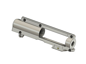 CNC Upper split gearbox V2 (8mm) QSC STEEL