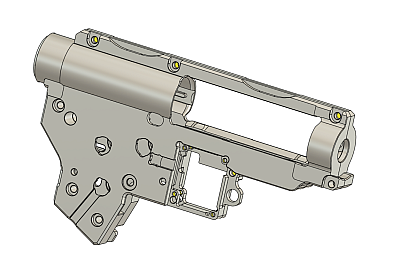 CNC gearboxes | CNC Receiver, CNC gearbox, CNC airsoft