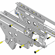 CNC gearbox V2 DSG, TSG (8mm) - QSC